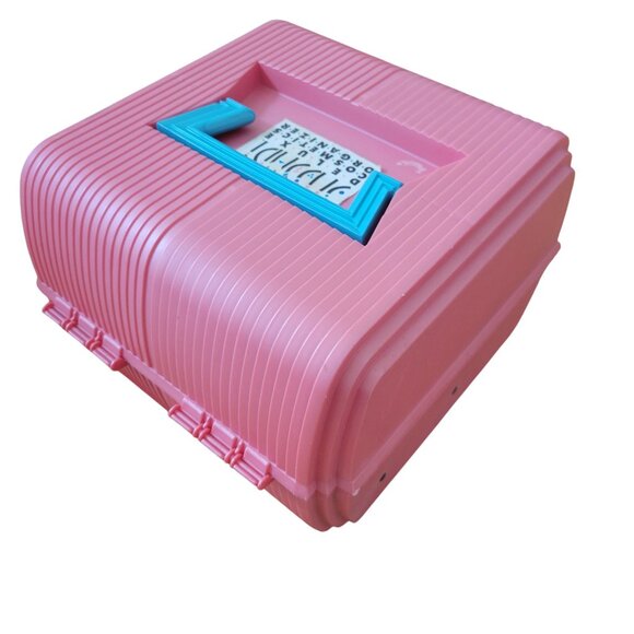 Sassaby Deluxe Pink Cosmetics Organizer Mirror Compartments Sewing Makeup Travel - Picture 14 of 14